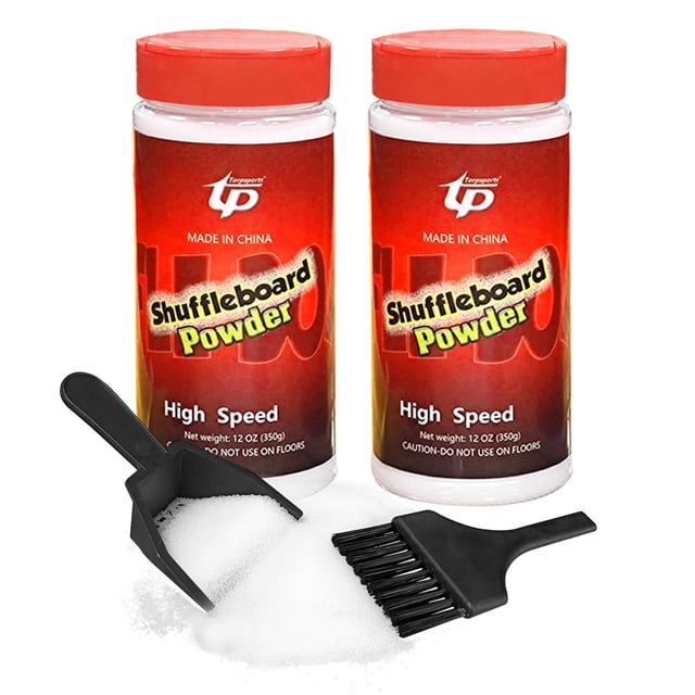 TORPSPORTS Juego de cera en polvo para tejo, cera de arena, recogedor y mini escoba