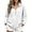 White, variant on gbyLJF Women's Half Zip Pullover Hoodies Drop Shoulder Contrast Zipper Y2K Casual Stylish Sweatshirt