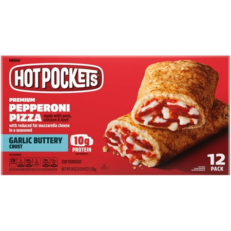 Hot Pockets Frozen Snack Pepperoni Pizza Frozen Sandwiches 54 oz