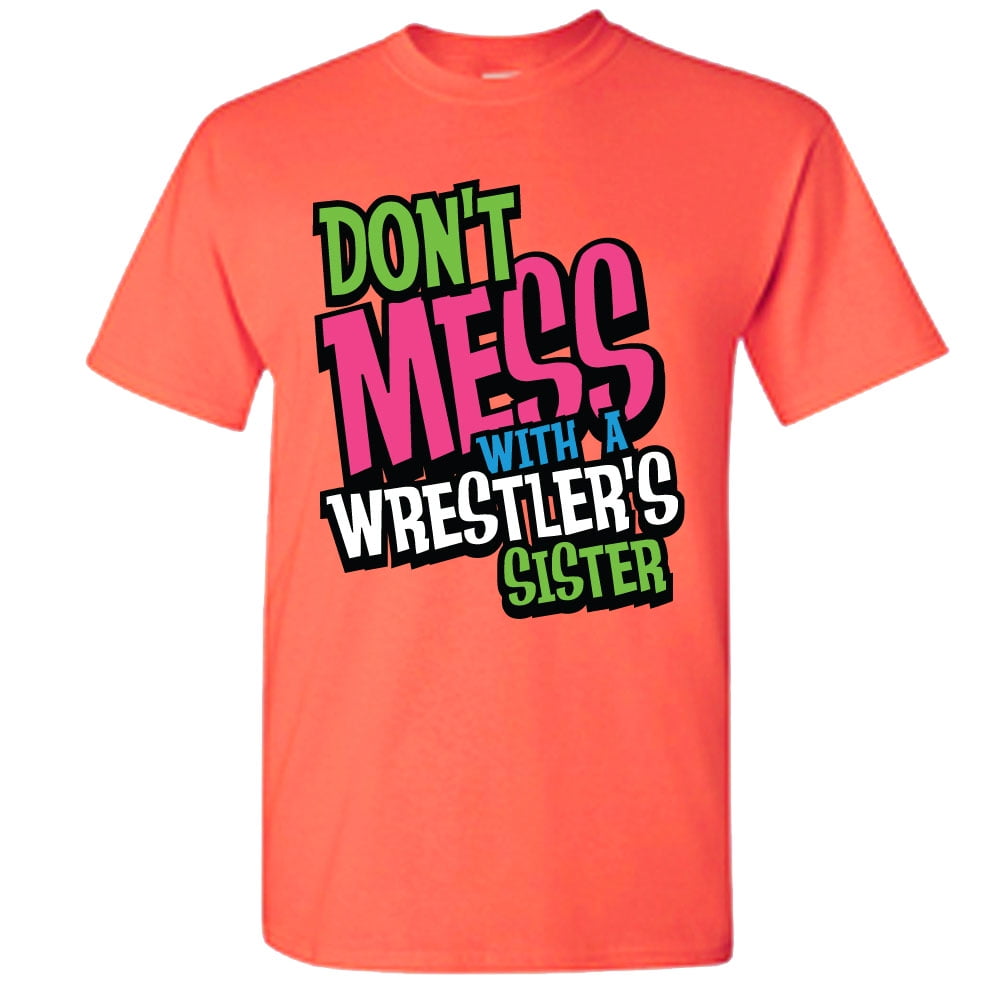 Image Sport Wrestling TShirt Wrestlers Sister