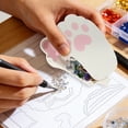 thumbnail image 5 of Cat Shaped Painting Drill Tray and Organizer Portable Art Craft Tool Holder with Multiple Compartments for Rhinestone Storage, 5 of 5