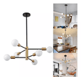 thumbnail image 1 of Lampara De Techo Colgantes Moderna Halogena Vintage 6 Luces, 1 of 5