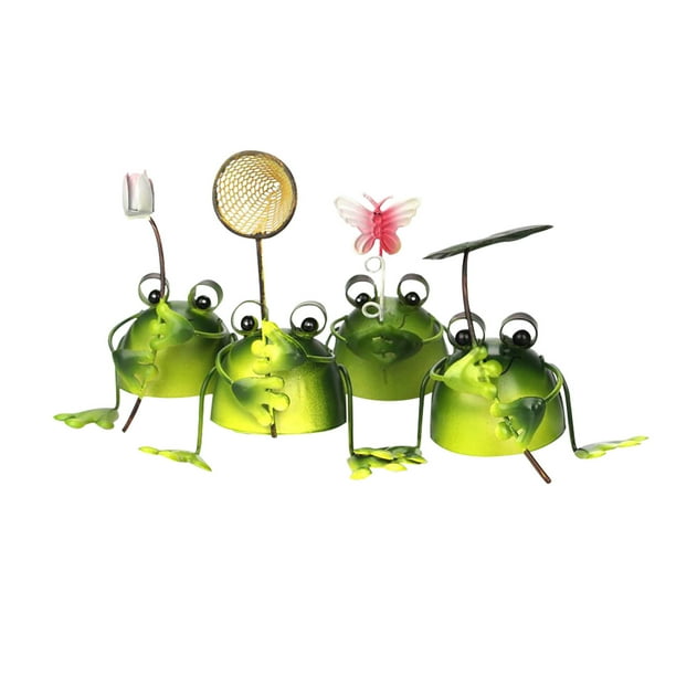 Fridja 4 Pac Froggie's Lucky Day - Adorable Indoor Outdoor Flip Off Frog on Stone Rock with Hop Off Message Middle Finger Figurine Home Decor Accent Garden Patio Accessory Fridja 4 Pac Froggie's Lucky Day - Adorable Indoor Outdoor Flip Off Frog on Stone Rock with Hop Off Message Middle Finger Figurine Home Decor Accent Garden Patio Accessory