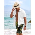 thumbnail image 5 of Ekouaer Men's Pajama Shorts Pj Bottoms Drawstring Casual Shorts with Pockets, 5 of 6
