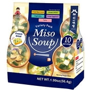 Miko Brand Freeze Dried Variety Pack Miso Soup 10 Servings