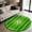 Green34, variant on Tuvgenk Green Area Rugs Non Slip Soccer Field Theme Washable Rug Circle Polyester Easy Clean Roung Rug for Living Room Bedroom