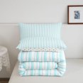 thumbnail image 5 of Erosebridal Line Art Full Size Comforter Sets,Modern Stripes Bedding Comforter Set,Polkadot Reversible,3-Piece,1 Comforter and 2 Pillowcases, 5 of 7