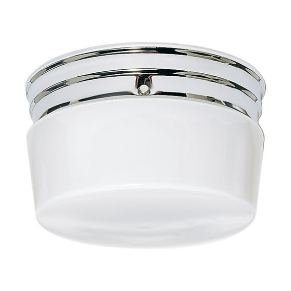 Nuvo Lighting - Two Light Medium Flush Mount-8 Inches Wide by 6 Inches High