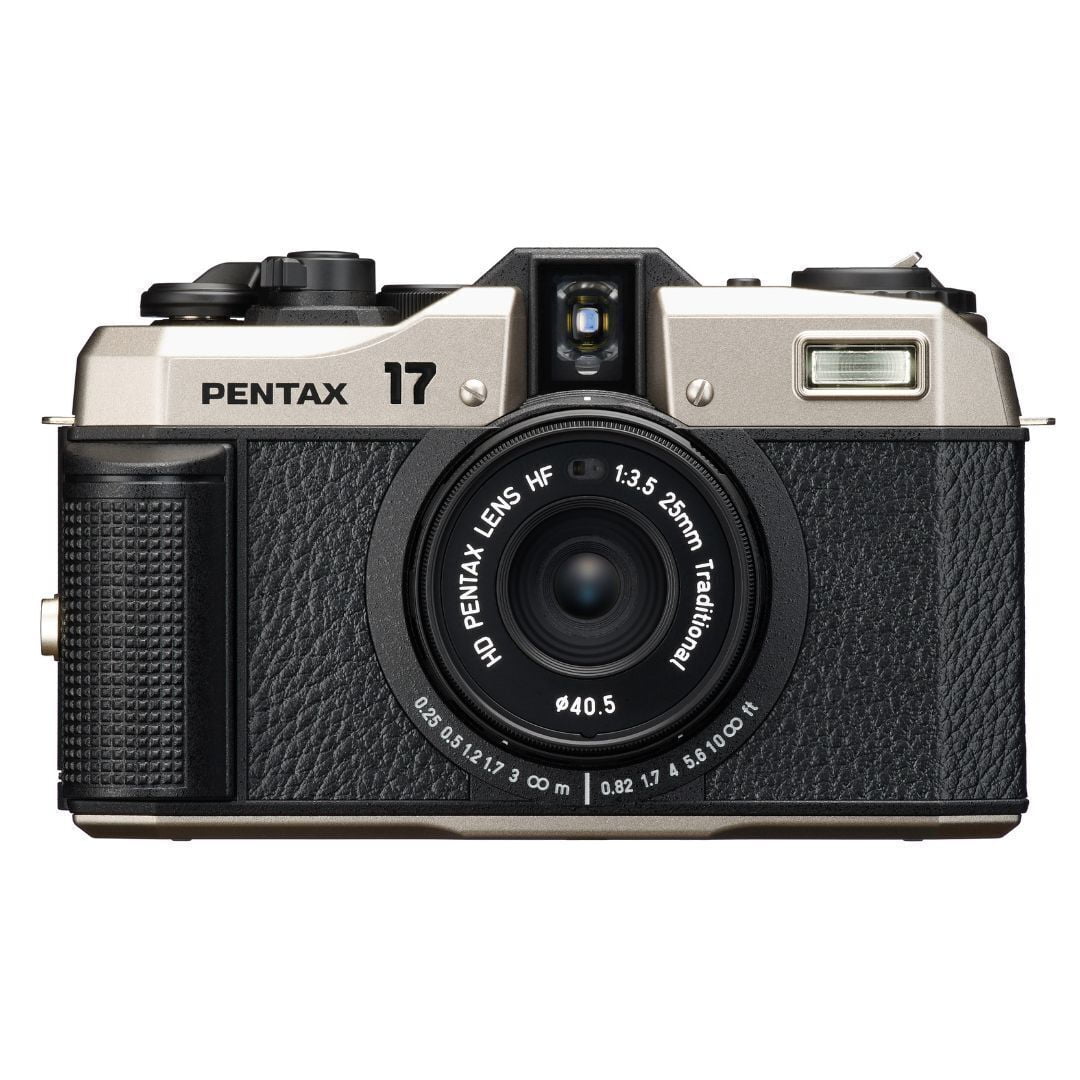 Pentax 17 Film Camera, Dark Silver