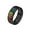 Black, variant on Men Women's Stainless Steel PRIDE Rainbow flag Ring for Lesbian & Gay LGBT Wedding Engagement Band Black Size 10
