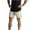 Khaki, variant on AOOCHASLIY Shorts Men Clothes Men's Quick Dry Athletic Shorts Basketball Active Workout Running Gym Training Shorts Casual Comfortable Beach Shorts