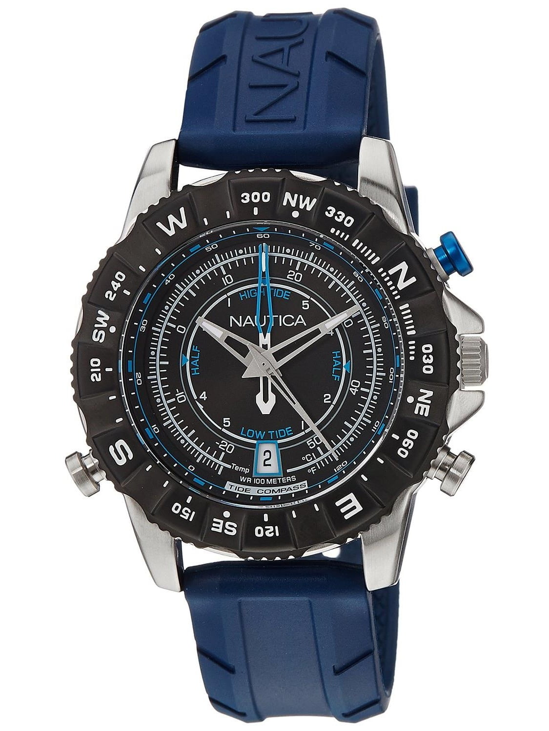 nautica stainless steel case