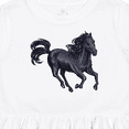 thumbnail image 4 of Inktastic Beautiful Galloping Black Horse Girls Toddler Dress, 4 of 5