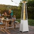thumbnail image 7 of Pyramid Patio Heater, 48,000 BTU Outdoor Propane Patio Heater, Silver, 7 of 7