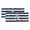 Navy blue light blue, variant on 2 Panels Navy Blue Stripe Nautical Valance for Windows, Aqua Anchor Summer Coastal Light Filtering Kitchen Curtains, Rod Pocket Window Treatment Curtain Valances for Living Room Bedroom, 42"x12"