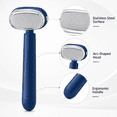thumbnail image 3 of Double-Sided Foot Scraper for Callus Removal – Stainless Steel Foot File Rasp, Arc-Shaped Dead Skin Remover for Cracked Heels & Corns, Ergonomic Anti-Slip Handle, Safe Pedicure Tool, 3 of 7