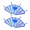 thumbnail image 2 of Protector de Seguridad para Asiento Trasero de Bicicleta Shamjiam Azul, 2 of 7