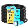 thumbnail image 1 of Cable de extensión para generador CircleRiver de 7,5 m, 50 A, 125/250 V, 1 of 6
