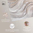thumbnail image 4 of Silver Waves II Canvas Minimalist Abstract by Art Remedy, Gallery Wrapped, 16" x 16", 4 of 7