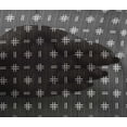 thumbnail image 4 of oneOone Viscose Chiffon Fabric Geometric Hash & Stripe Block Decor Fabric Printed BTY 42 Inch Wide, 4 of 4