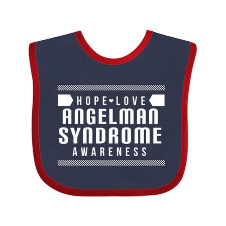 

Inktastic Angelman Syndrome Awareness Support Gift Baby Boy or Baby Girl Bib