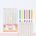 thumbnail image 5 of Soft-Tip Highlighter Pen Set Morandi Colors, 6-Color Pack Precise Control, 5 of 21
