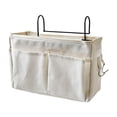 thumbnail image 2 of Soporte para botella de agua Macarena Organizador colgante de artículos diversos para dormitorio blanco Carrito de noche, 2 of 8