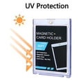 thumbnail image 3 of 25pc Magnetic Card Holder 35pt,Card Case Holder Card Protectors Hard Plastic,Card Sleeves Display Case for Baseball Card, 3 of 7