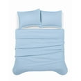 thumbnail image 3 of Cannon Heritage Solid 2-Piece Twin XL Duvet Set in Breezy Blue, Polyester , Adult, All Season, OEKO-TEX Certified, 3 of 6
