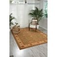 thumbnail image 2 of Nourison Living Treasures 94" Round Wool Indoor Rug in Green, 2 of 4