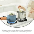 thumbnail image 2 of Pans Non Stick Pot Household Milk Pot Small Pot Household 10cm Enamel Wooden Baby Child, 2 of 6