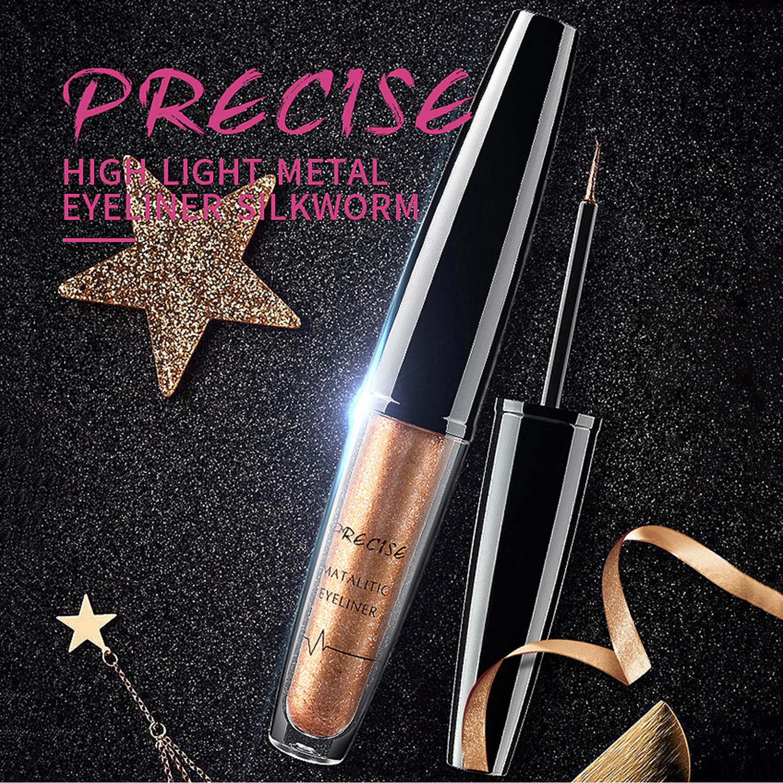 Cat Eye Makeup Stencil Face Marker Eye Pencil Thick Makeup Pencil Sharpeners Metal Violet Wand Forever Clean 9 Highlighter Pencil Grease Makeup Makeup Crayons Stage Makeup Glitter Liner
