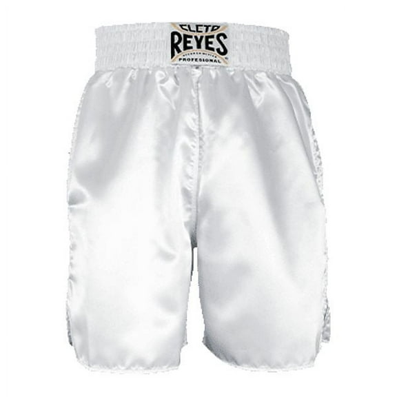 Cleto Reyes Boxing Trunks for Man (Large, White)
