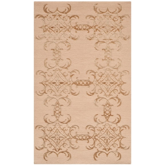 Martha Stewart Tracery Pecan Rug - Rug Size: 5'6" x 8'6"