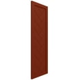 thumbnail image 2 of Ekena Millwork 15"W x 62"H True Fit PVC Single Panel Herringbone Modern Style Fixed Mount Shutters, Pepper Red (Per Pair - Hardware Not Included), 2 of 9
