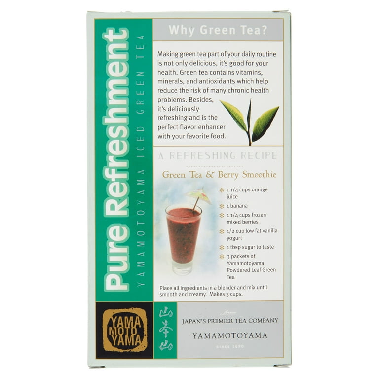 Yamamotoyama Powdered Leaf Tea Original Sweetened Iced Green Tea