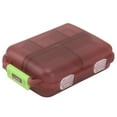 thumbnail image 2 of Organizador de Pastillas Portátil Pastillero de Viaje con 10 Compartimentos Caja de Almacenamiento de Medicina Diaria Impermeable para Bolso de Bolsillo 37x24x12" ANGGREK  Otros, 2 of 8