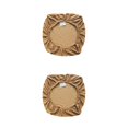 thumbnail image 1 of Funda de cojín para silla Bewildely Protector ajustable resistente a la suciedad Color del té con leche 2Conjunto, 1 of 6