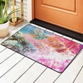 thumbnail image 2 of YFYANG 72"x48" Non-Slip Flannel Carpet Doormat, Living Room Bedroom Office Decorative Area Rugs, Indoor Colorful Abstract Textures Pattern Floor Mats, 2 of 7
