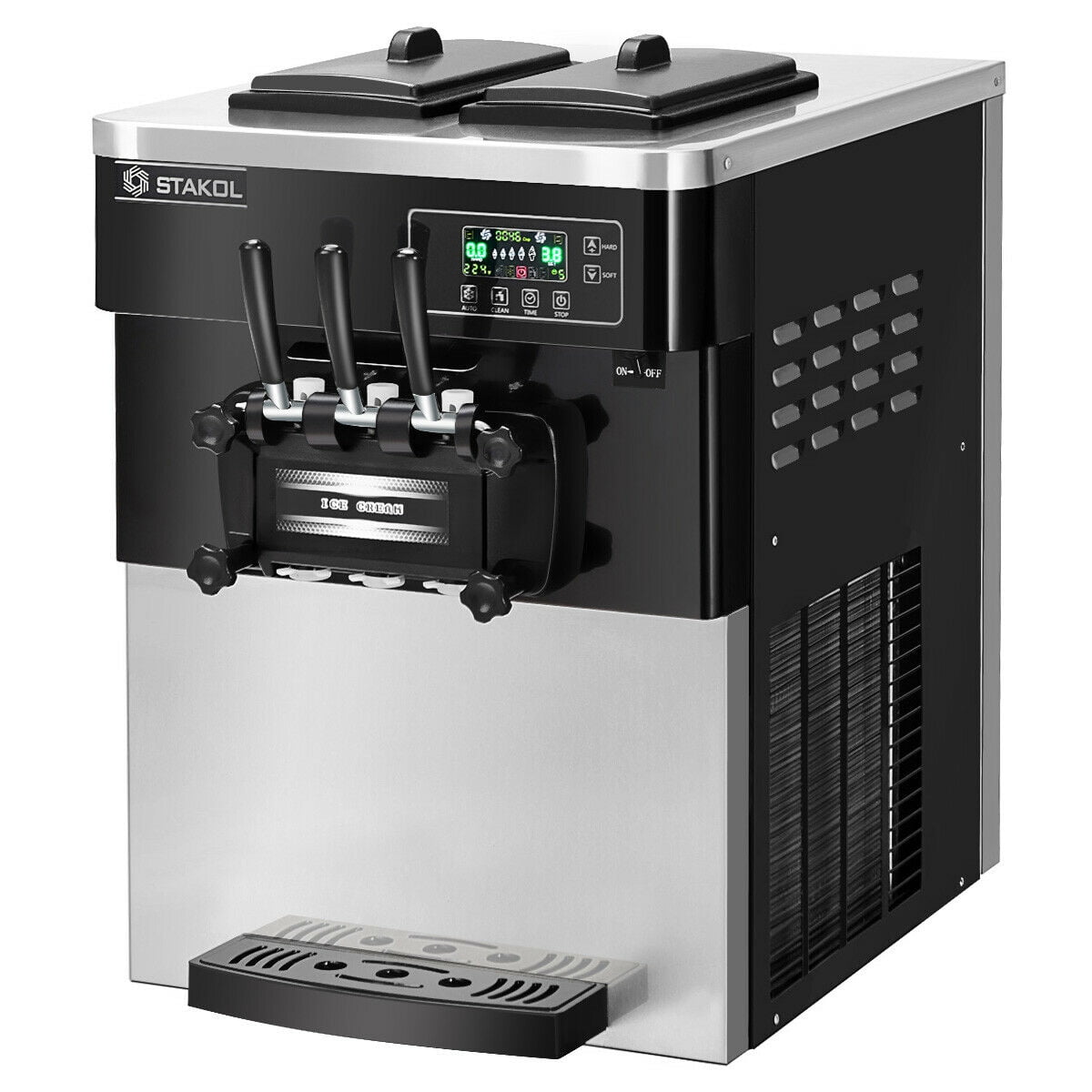STAKOL 2200W Commercial 3 Flavor Ice 