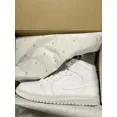 thumbnail image 2 of Ni - ke Ni - ke Air Jordan 1 Mid Triple White (2020) 554724 130 Men's Sizes 9, 2 of 5