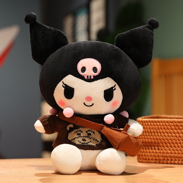 Sanrio-muñeco de peluche de 25cm, bonito colgante My Melody Kuromi Kawaii, juguetes de peluche, regalo de cumpleaños para niñaszhangyuxiang