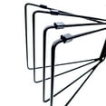 thumbnail image 4 of Collapsible Cooler Holder Foldable Cooler Holder Iron Luggage Rack Camping Box Bracket, 4 of 9