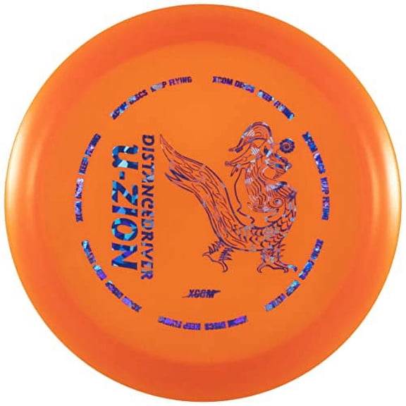 XCOM Zion Beginner Distance Driver Disc - Durable Plastic (Orange)
