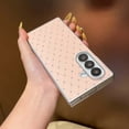 thumbnail image 7 of for Samsung Galaxy Z Fold 5, Hard PC Stylish Diamond Sparkly Fashion Phone Cover for Girls Ultra Slim Protective Shockproof Lightweight, Support Wireless Charging, for Galaxy Z Fold 5, Black, 7 of 7