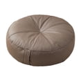 thumbnail image 3 of Almohada redondo almohada de almohada almohada de almohada de meditación cómoda almohada para el piso para el sofá balcón de la oficina sala de Gris profundo, 3 of 8