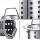 thumbnail image 3 of Kitchen Sink Filters, 2 Pieces Kitchen Sink Strainers, Kitchen Drain Strainer, Sink Strainer Filter, Drain Strainer, for Bathroom Sink Wash Basin, Bat, 3 of 5