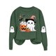 thumbnail image 4 of Ailaofu Halloween Cute Sweatshirt For Women Long Sleeve Pullover Graphic Basic Tops Casual Fall Fashion Sweatshirts, 4 of 7