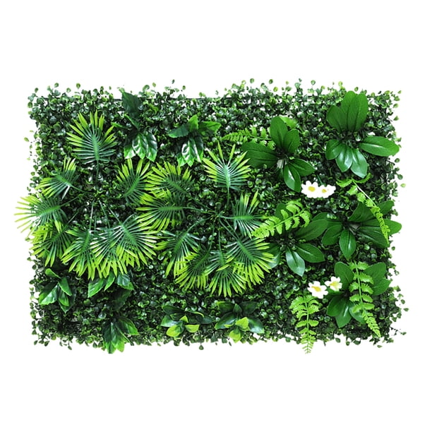 Bearachild Imagen artificial de la planta de las plantas colgantes del seto para la pared artificial de la planta del sitio 40 x 60 cm al aire Decoración do