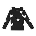 thumbnail image 4 of WILLBEST Cute Sweaters for Women Women's Knitted Sweater Valentine'S Day Love Pullover Large Loose Sweater, 4 of 5